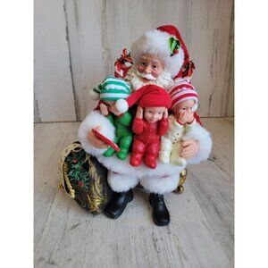 Clothique possible dreams RARE see speak here Santa Claus kids selfie Xmas figur